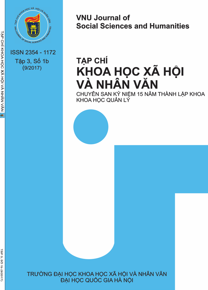 					Xem Tập 3 Số 1b (2017): Chuyên san Khoa học Quản lý - tháng 9/2017
				